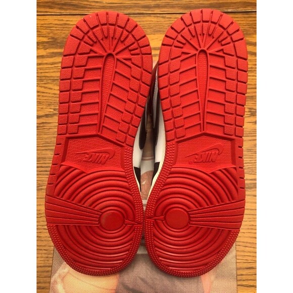 NIKE AIR JORDAN BLACK REIMAGINE TOE 5Y - Picture 5 of 5